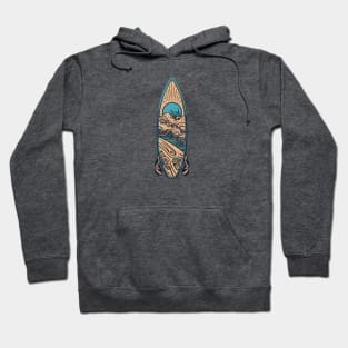 surfboard art, surfing surfer vibes, v24 Hoodie